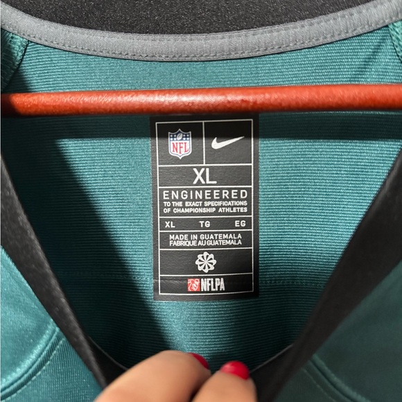 NIKE Philadelphia Eagles Saquon Barkley Super Bowl 59 Jersey XL - Picture 3 of 6